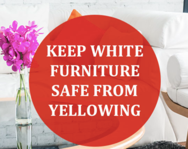 Hi Guys, today’s topic is how to clean and keep white furniture safe from yellowing. Who doesn’t love white, it’s bright, clean, flexible, and cozy, most importantly you can always incorporate white with any other color. Just pick a different color and add some decorative pieces in that color with your white furniture. The idea to have clean white furniture and decorate it according to your style is endless. White makes your space looks brighter and opens up the space to look more spacious. I have done some serious research on how to keep white furniture safe from yellowing, there are few very important tips to clean white furniture safely, or at least you can keep it safe from more damage after reading these tips. It’s very hard to clean white furniture but with some regularity and dedication, you can always maintain the cleanliness of your white furniture. Don’t be afraid to call for professional cleaning services as at some points you can’t take matters into your own hands for your own good. First thing first, keep these below points in your mind as they can keep you from doing more harm to your white furniture. Use these mentioned hacks to keep white furniture safe from yellowing. Don’t use wet cleaning measures before vacuuming this can cause loose dirt and debris to become ingrained in the fabric, making it more difficult to clean. If you are cleaning leather furniture, you should avoid using water. Use steam cleaners or specially formulated leather cleaning solutions available in the market. Always check the tag on your furniture to know which cleaners and methods to avoid or what methods should be used. In case your tag is damaged or lost, you can always check the same information online. You need to clean your white furniture every 10-15 days and call for a professional cleaning service every 4-3 months. Professional cleaning is always needed as they know how to clean stubborn stains from your furniture without doing any harm. So let’s move ahead with cleaning methods that you can use in case you decide to clean white furniture by yourself. How to Protect and Clean White Upholstered Furniture Treat new stains and spills as soon as you can. Wipe up any excess staining or spilled material and apply the cleaning solution to it. This will help prevent stains and spills from permanently discoloring the fabric. Prevent your sofa from spills by treated with safeguards. Most sofas or carpet cleaners offer this service if you’re willing to pay a bit more to keep your upholstered furniture safe. Otherwise, you can easily purchase Scotchgard for your furniture. Use Slipcovers to prevent your furniture from getting dirty or stained. Investing in slipcovers can save a lot of trouble in the future. Also, you can always wash them according to your convenience or whenever it gets any stain. To help keep all pet hair and fuzzballs from your sofas or chairs at bay use Lint Roll whenever you need it. Use baking soda paste for coffee or wine stains, cover the stain completely for 5 minutes then blot the paste with a clean dampened microfiber cloth. Clean blood stains with mild hand soap or dish wash, use cold water to clean the stain. You need to do it several times if the stain is severe to make the stain fade sufficiently. Always air dry the fabric in-between the applications. You can always use specially formulated upholstery cleaners available in the local market or online. How to Protect and Clean White Wood Furniture You can keep white furniture safe from yellowing by not putting your furniture in direct sunlight because direct sunlight can cause yellowing over time. To clean dust buildup, lightly dampen a sponge or nonabrasive washcloth and gently wipe it using smooth, vertical motions. You may need to put forth a little extra elbow grease if you encounter any caked-on dust. By cleaning on a daily basis you’ll be able to address minor buildup before it becomes a major problem. You can always use a vacuum cleaner to clean dust buildup from your white wood furniture, they can be more effective in comparison to a simple sponge or washcloth. Clean white wood furniture monthly in addition to regular dusting. Just mix 1 cup of white wine vinegar with 2 cups of warm water and cleanse with a soft towel. It’ll be good as new in a matter of seconds.